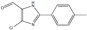 2-(4-Methylphenyl)-4-chloro-1H-imidazole-5-carbaldehyde Struktur