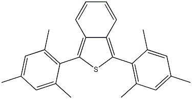 1,3-Di(2,4,6-trimethylphenyl)benzo[c]thiophene Struktur