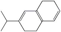 1,2,5,6-Tetrahydro-7-isopropylnaphthalene Struktur