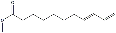 8,10-Undecadienoic acid methyl ester Struktur