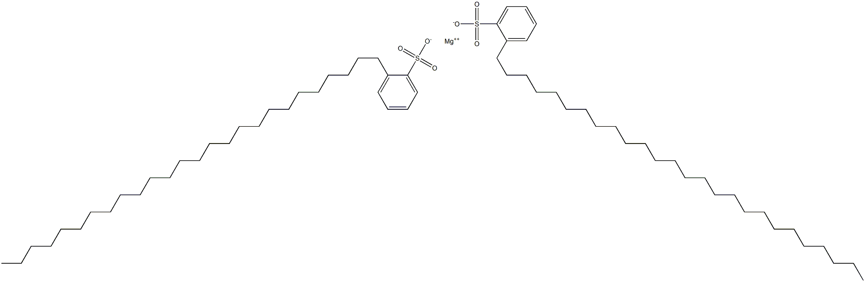 Bis(2-hexacosylbenzenesulfonic acid)magnesium salt Struktur