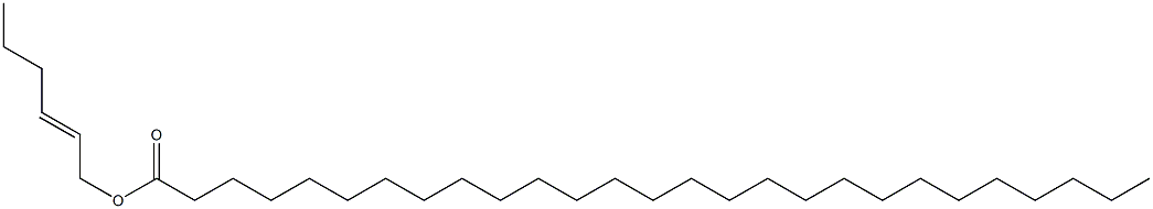 Heptacosanoic acid 2-hexenyl ester Struktur