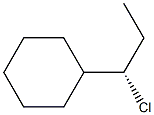 (-)-[(S)-1-Chloropropyl]cyclohexane Struktur