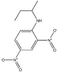 N-sec-Butyl-2,4-dinitrobenzenamine Struktur