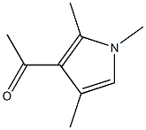 4-Acetyl-1,3,5-trimethyl-1H-pyrrole Struktur