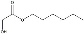 Hydroxyacetic acid hexyl ester Struktur