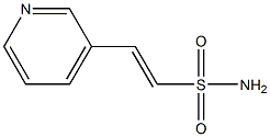 2-(3-Pyridinyl)ethenesulfonamide Struktur