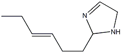 2-(3-Hexenyl)-3-imidazoline Struktur