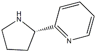 2-[(S)-2-Pyrrolidinyl]pyridine Struktur