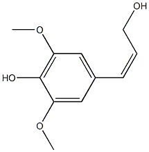 cis-Sinapyl alcohol Struktur