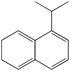 2,3-Dihydro-5-isopropylnaphthalene Struktur