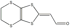 2-(2-Oxoethylidene)-5,6-dihydro-1,3-dithiolo[4,5-b][1,4]dithiin Struktur