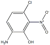 2-Amino-5-chloro-6-nitrophenol Struktur