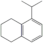 1,2,3,4-Tetrahydro-5-isopropylnaphthalene Struktur