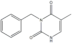 3-Benzyl-5-methyl-1,2,3,4-tetrahydropyrimidine-2,4-dione Struktur