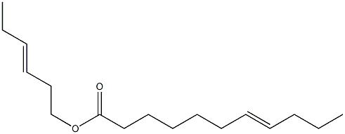 7-Undecenoic acid 3-hexenyl ester Struktur