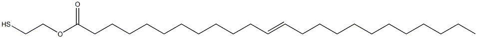 12-Tetracosenoic acid 2-mercaptoethyl ester Struktur