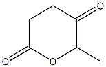 6-Methyltetrahydro-2H-pyran-2,5-dione Struktur