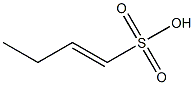 1-Butene-1-sulfonic acid Struktur