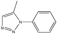 5-Methyl-1-phenyl-1H-1,2,3-triazole Struktur