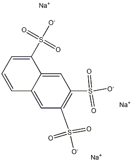 2,3,5-Naphthalenetrisulfonic acid trisodium salt Struktur