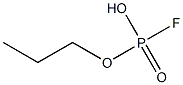 Fluoridophosphoric acid ethylmethyl ester Struktur