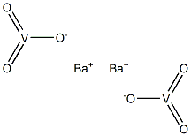 Dibarium divanadate Struktur