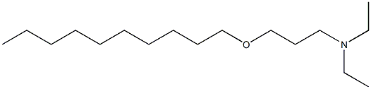 N,N-Diethyl-3-(decyloxy)propan-1-amine Struktur