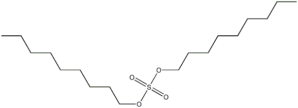 Sulfuric acid dinonyl ester Struktur