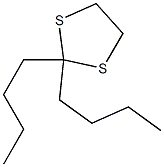 2,2-Dibutyl-1,3-dithiolane Struktur