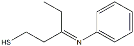 3-(Phenylimino)pentane-1-thiol Struktur