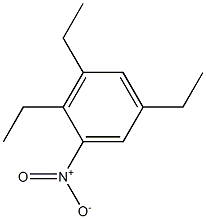 2,3,5-Triethyl-1-nitrobenzene Struktur