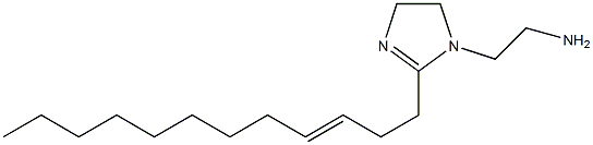 1-(2-Aminoethyl)-2-(3-dodecenyl)-2-imidazoline Struktur