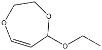 2,3-Dihydro-5-ethoxy-5H-1,4-dioxepin Struktur