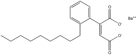 2-(2-Nonylphenyl)maleic acid barium salt Struktur