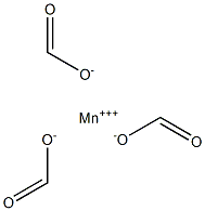 Triformic acid manganese(III) salt Struktur