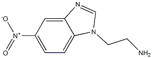 1-(2-Aminoethyl)-5-nitro-1H-benzimidazole Struktur