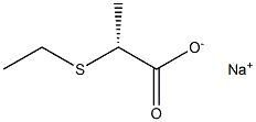 [R,(+)]-2-(Ethylthio)propionic acid sodium salt Struktur