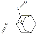 1,3-Dinitrosoadamantane Struktur