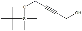 4-(tert-Butyldimethylsilyloxy)-2-butyne-1-ol Struktur