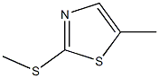 5-Methyl-2-(methylthio)thiazole Struktur