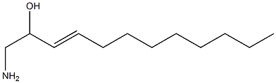 1-Amino-3-dodecen-2-ol Struktur