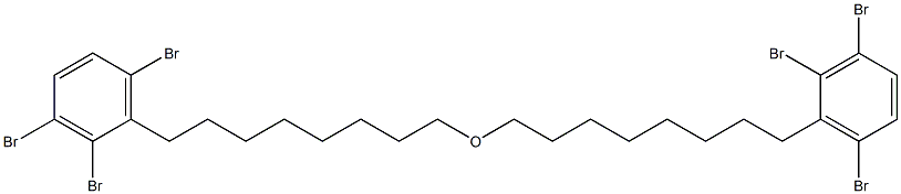 2,3,6-Tribromophenyloctyl ether Struktur