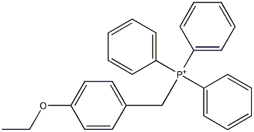 Triphenyl(4-ethoxybenzyl)phosphonium Struktur