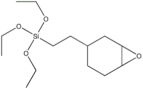 [2-(3,4-Epoxycyclohexane-1-yl)ethyl]triethoxysilane Struktur