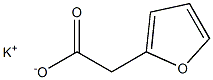 2-Furylacetic acid potassium salt Struktur