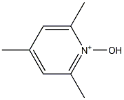 2,4,6-Trimethyl-1-hydroxypyridinium Struktur