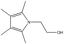 2,3,4,5-Tetramethyl-1H-pyrrole-1-ethanol Struktur