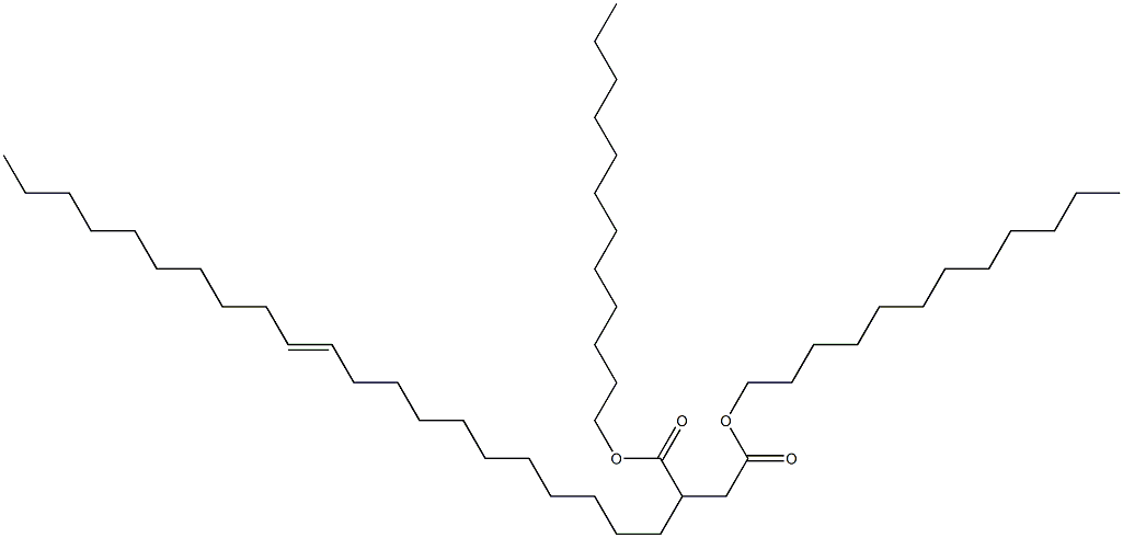 2-(11-Henicosenyl)succinic acid didodecyl ester Struktur