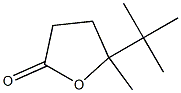 Dihydro-5-tert-butyl-5-methylfuran-2(3H)-one Struktur